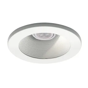 4" Round Step Baffle with LED Bulb