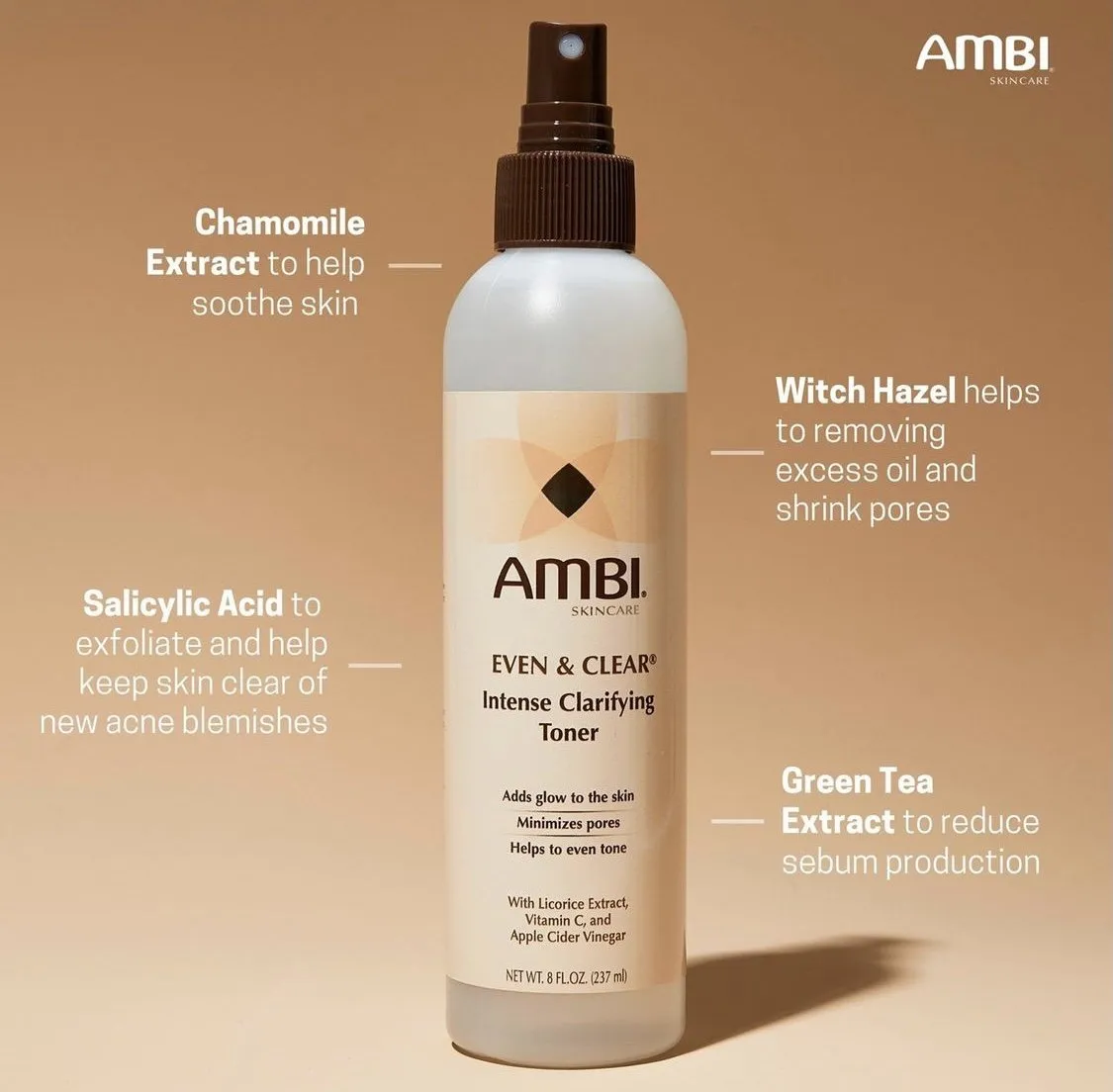 Ambi Even & Clear Intense Clarifying Toner