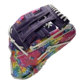 Anarchy Kip Leather Premium Softball Fielding Glove - AFG007 (Tie-Dye)