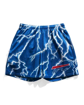 Buffalo Bills Lightning Retro Shorts