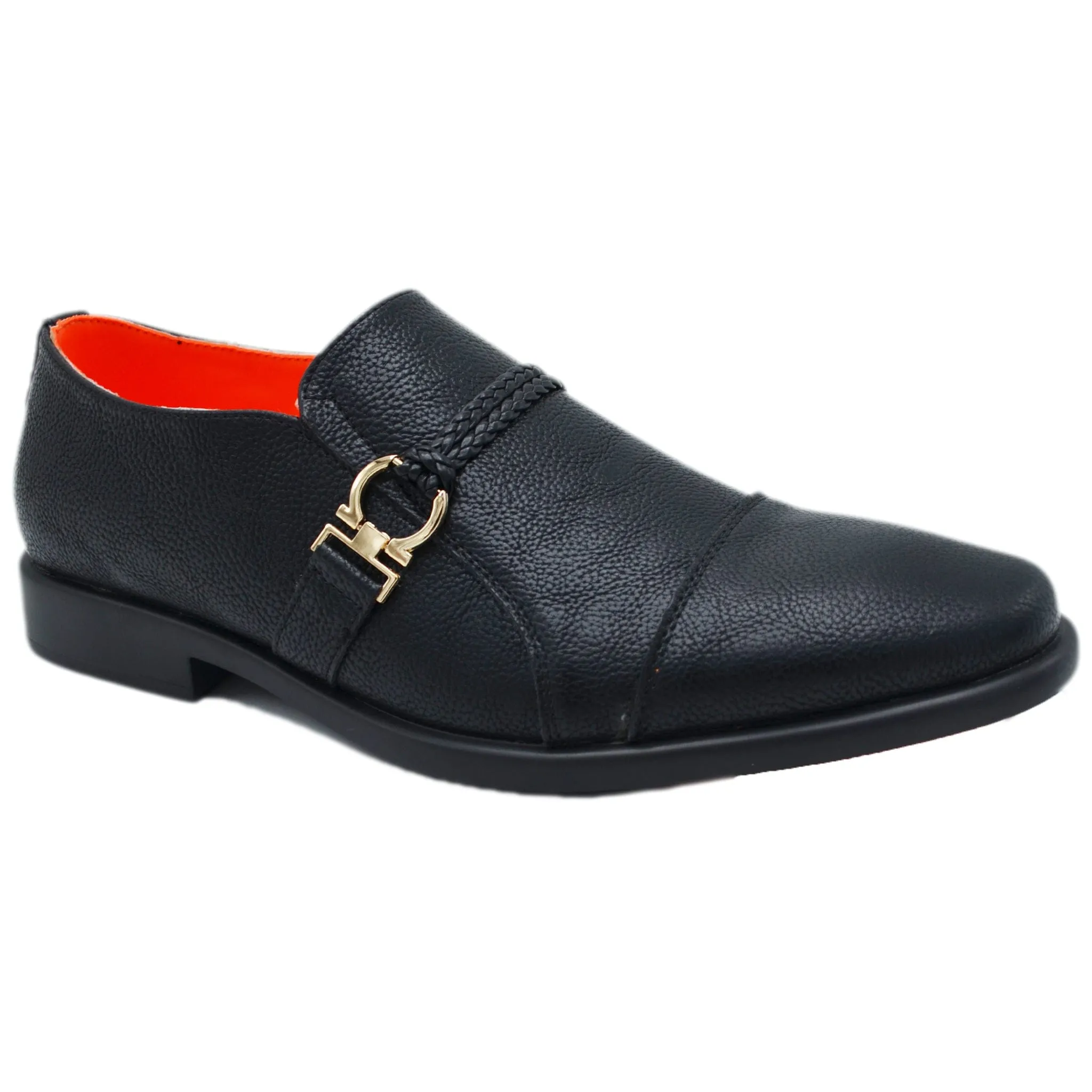 CASUAL BIT CAP TOE LEATHER LOAFER/The cuban