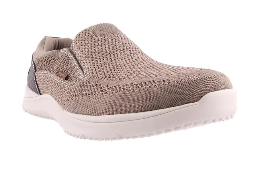 CONWAY KNIT-SLIP ON TAUPE