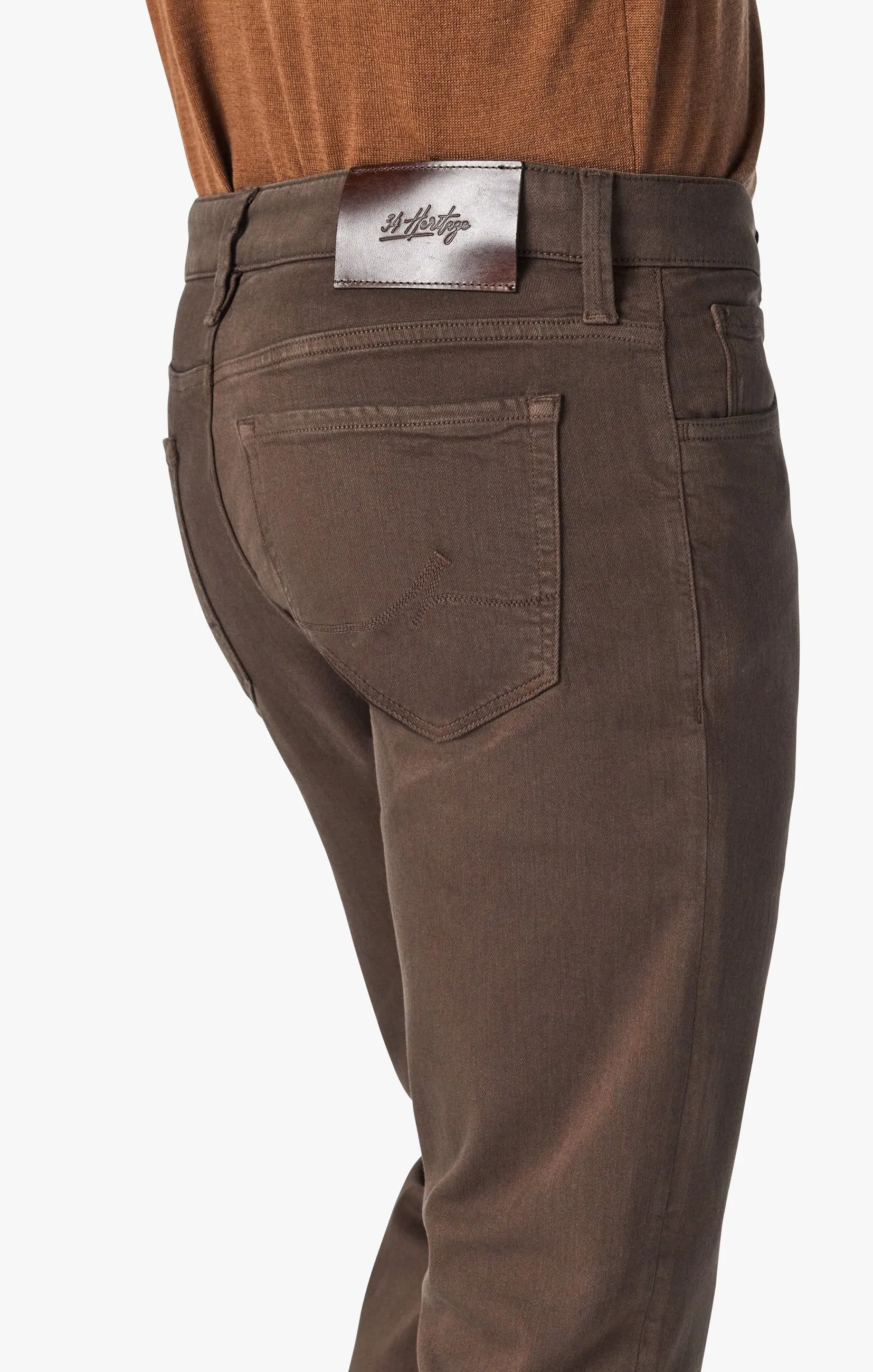 Cool Mid-Rise Tapered Leg Pants In Cafe Comfort