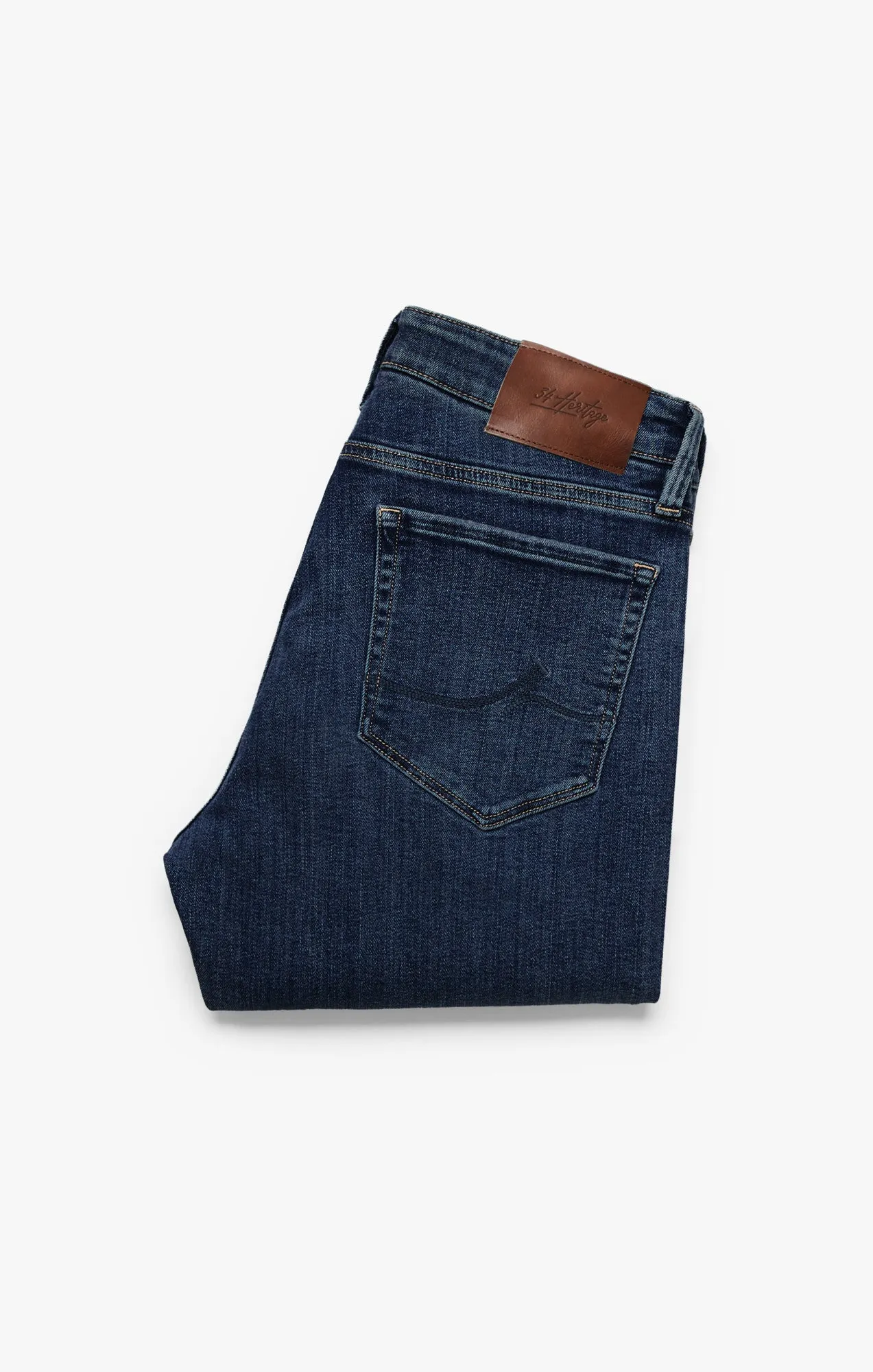 Cool Tapered Leg Jeans In Dark Brushed Organic