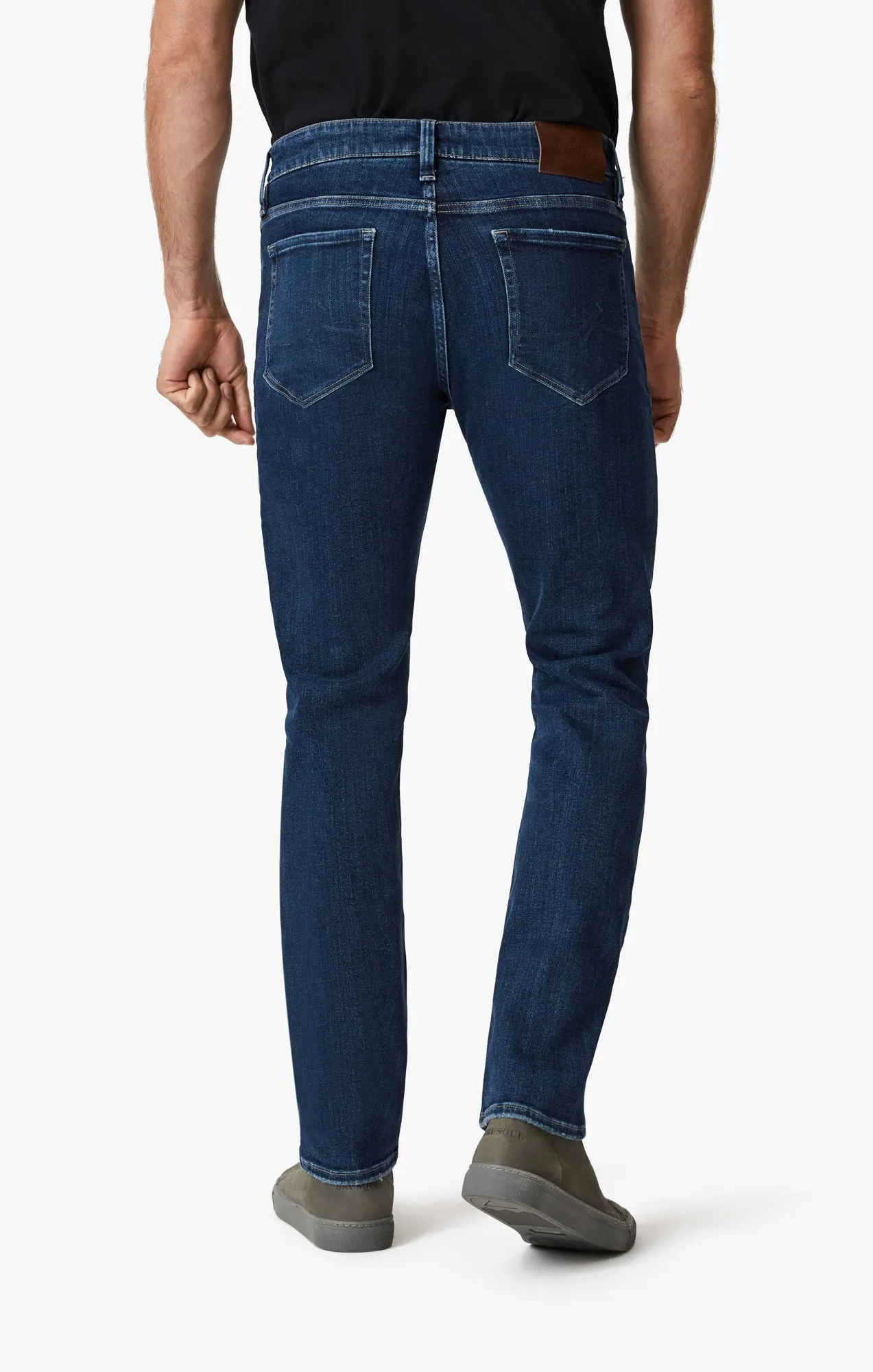 Cool Tapered Leg Jeans In Dark Brushed Organic