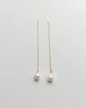 Elisse Pearl Ear Threaders