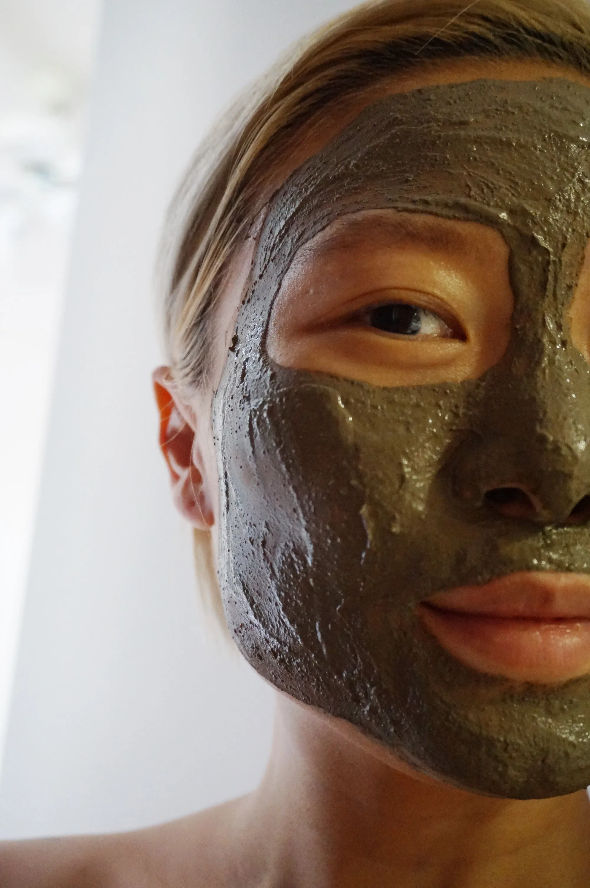 ginger clay scrub mask