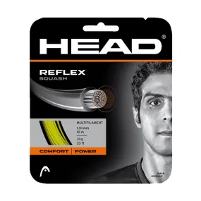 Head Reflex Power Squash String 16G, Yellow