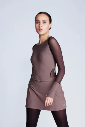 Ignite Dress in Taupe