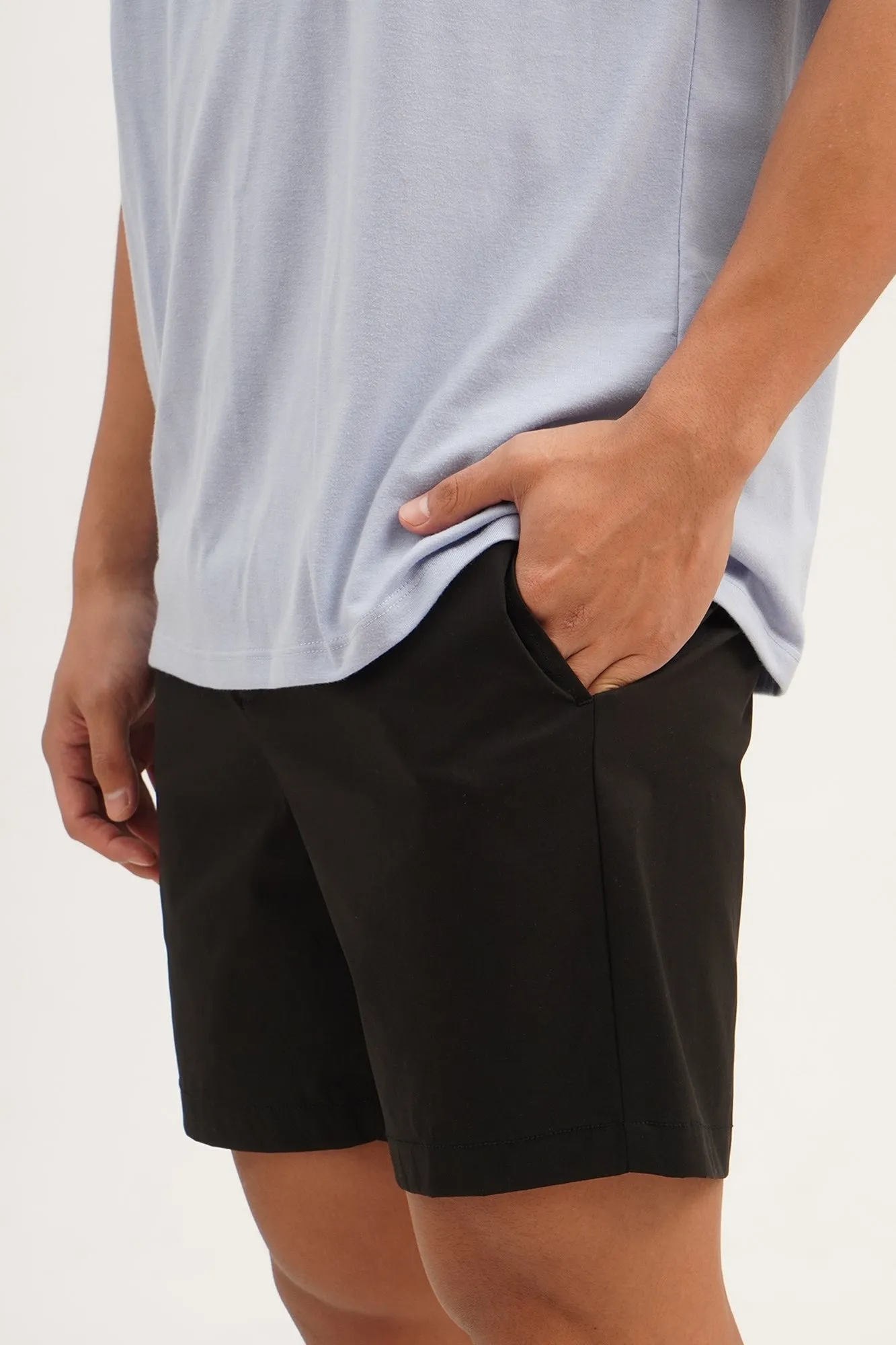 Modern Fit Pull-On Interlock Shorts