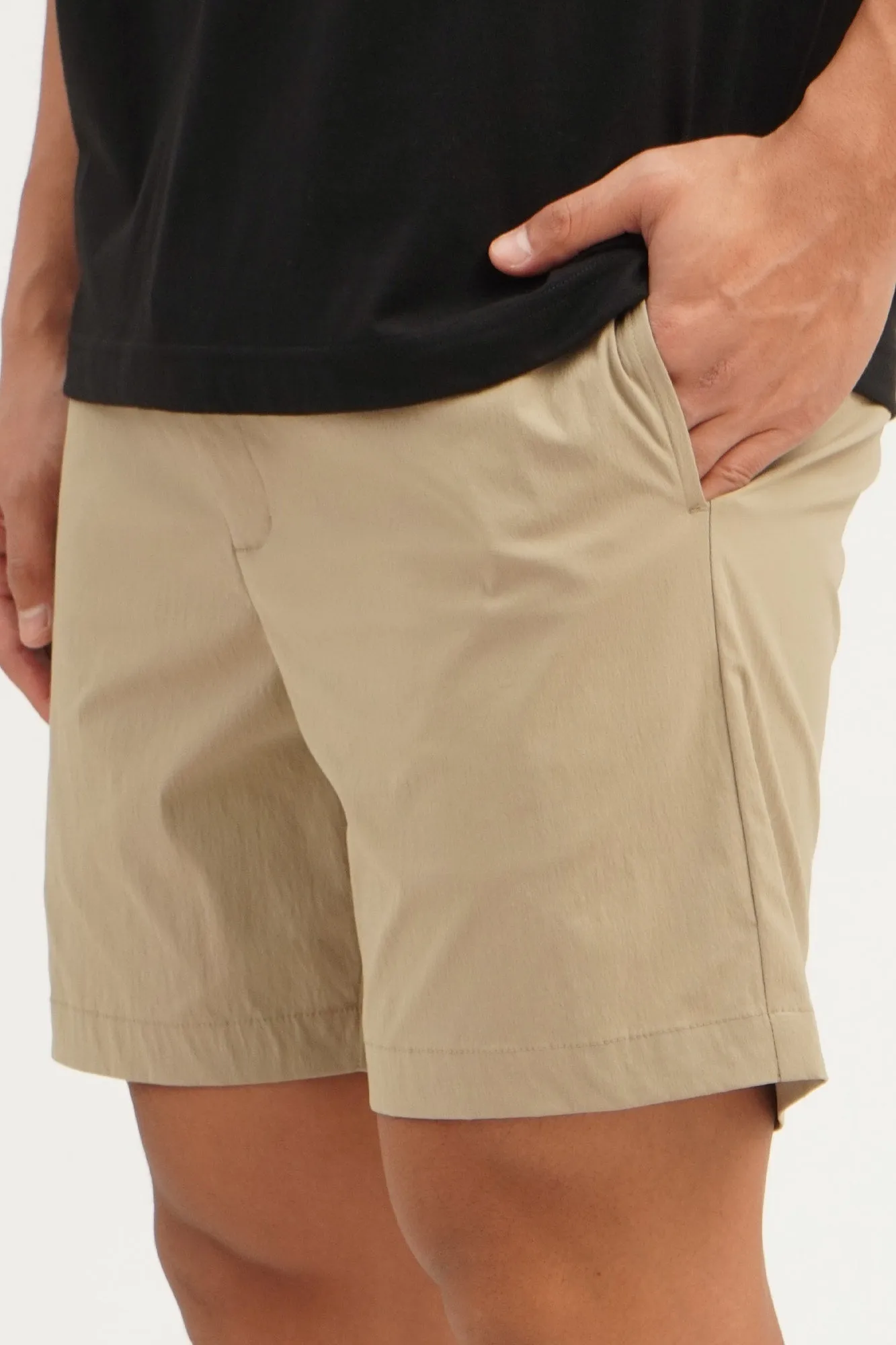 Modern Fit Pull-On Nylon Shorts