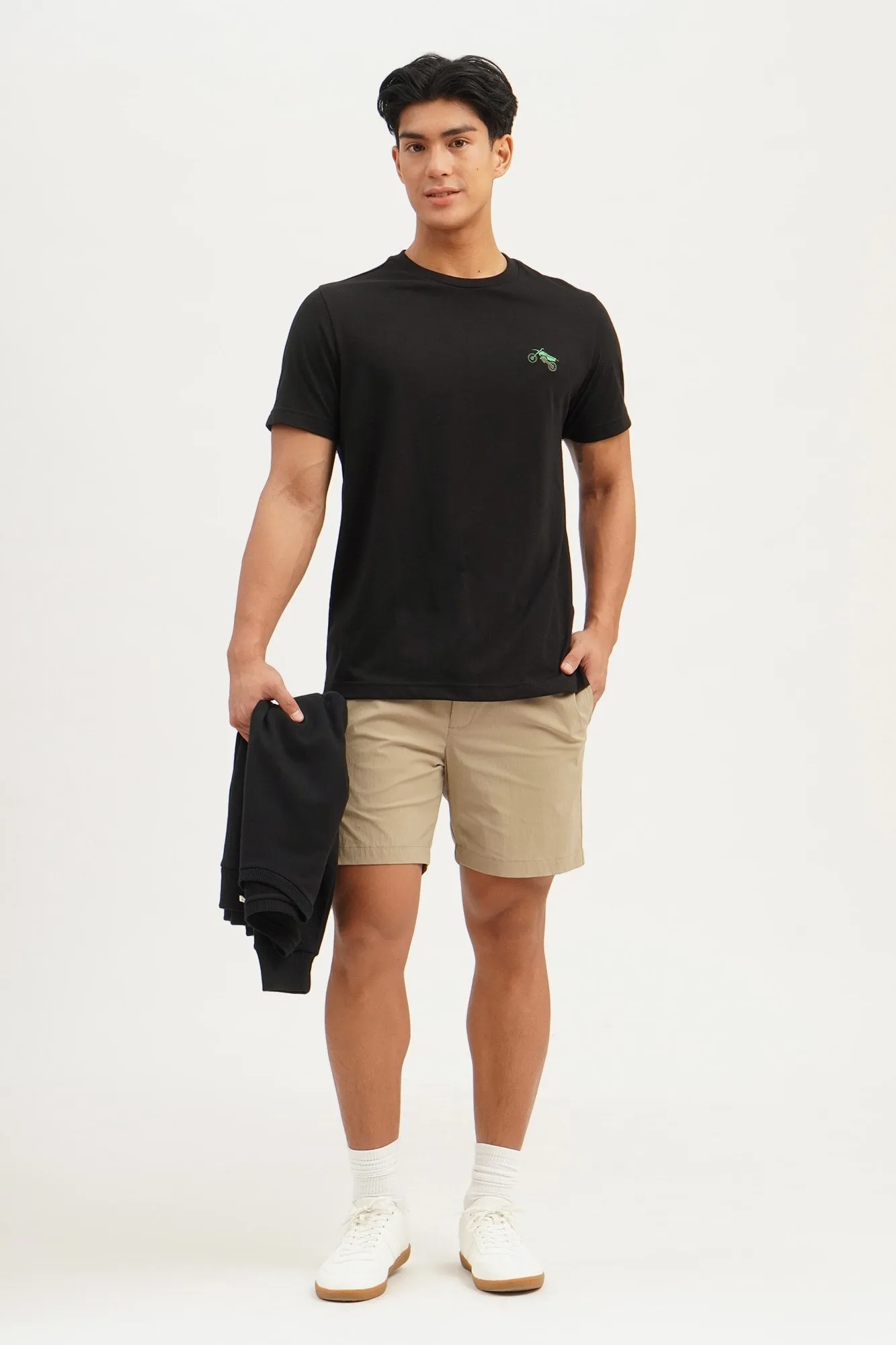 Modern Fit Pull-On Nylon Shorts