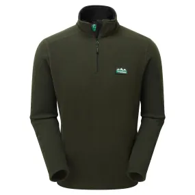 Norwegian Half Zip Fleece | Olive