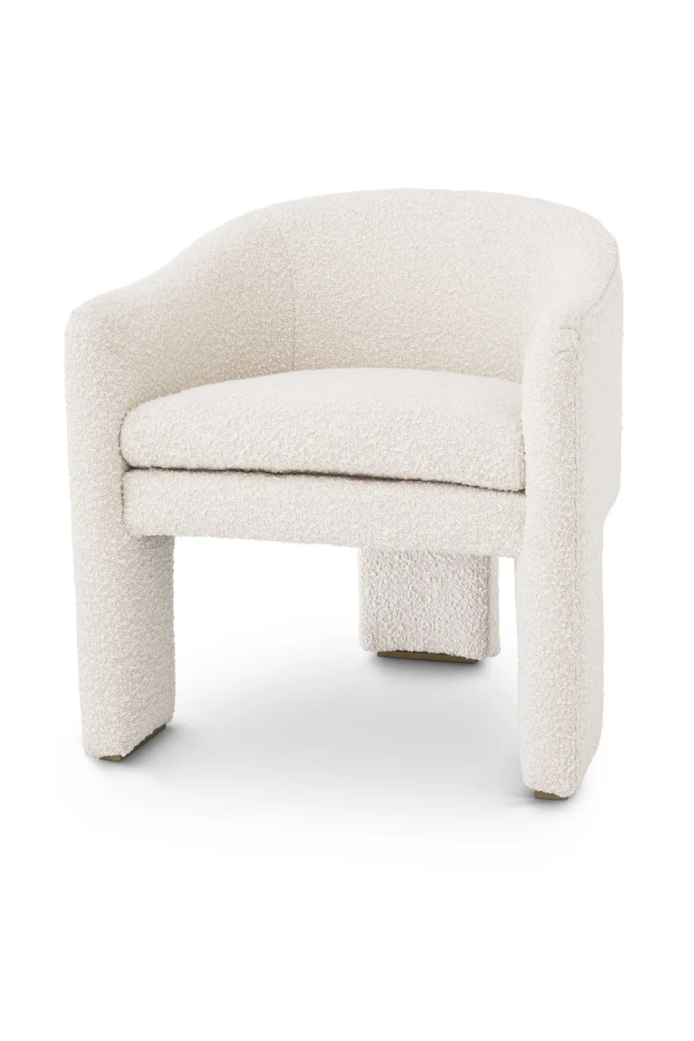 (Open Box) Bouclé Retro Accent Armchair | Eichholtz Pebbles