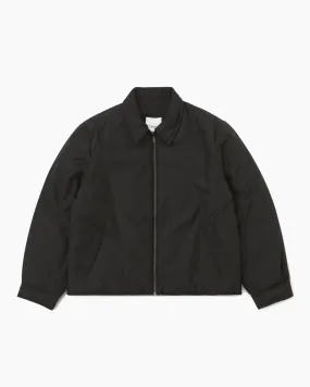 Padded Zip Jacket Black