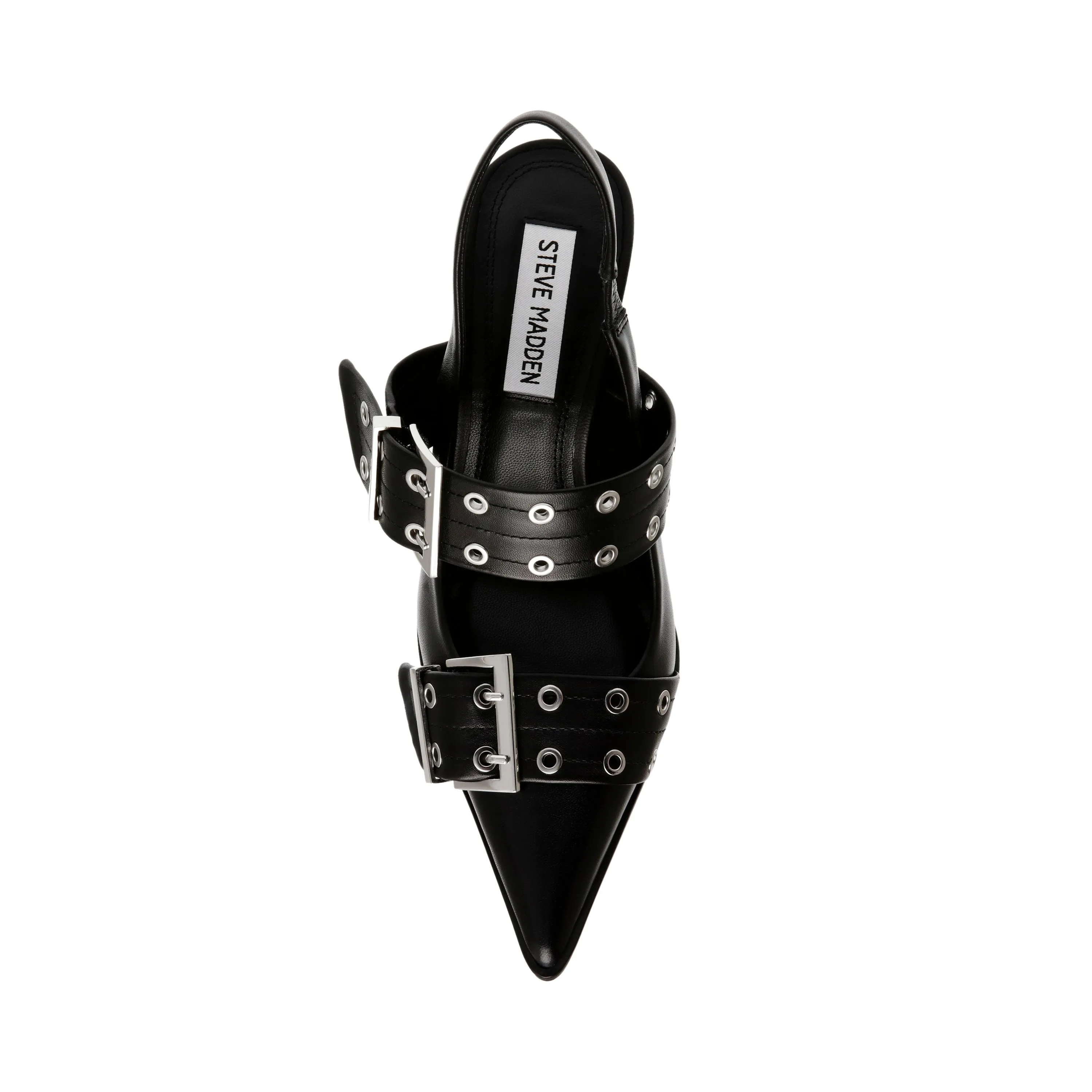 Riesling Slingbacks BLACK LEATHER