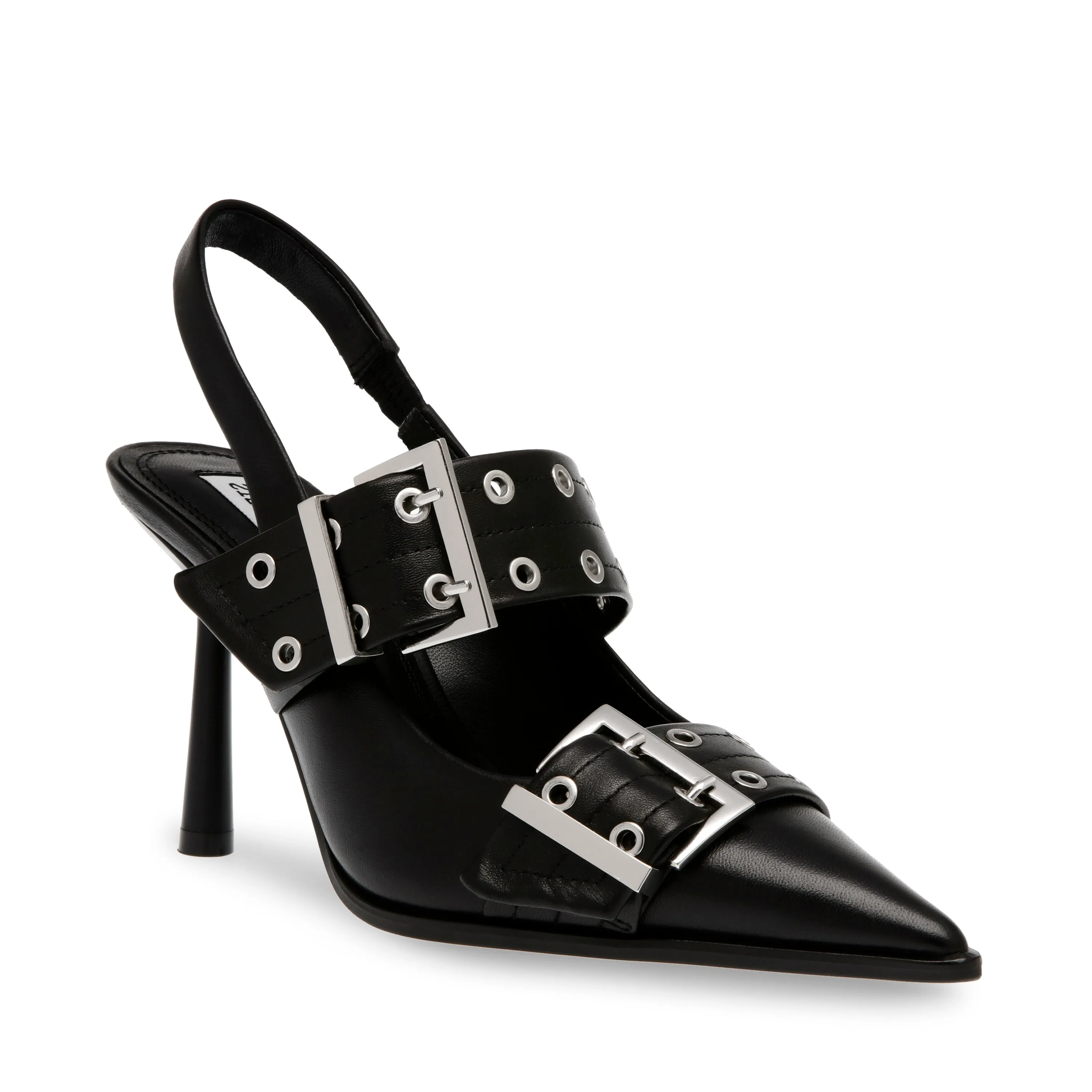 Riesling Slingbacks BLACK LEATHER