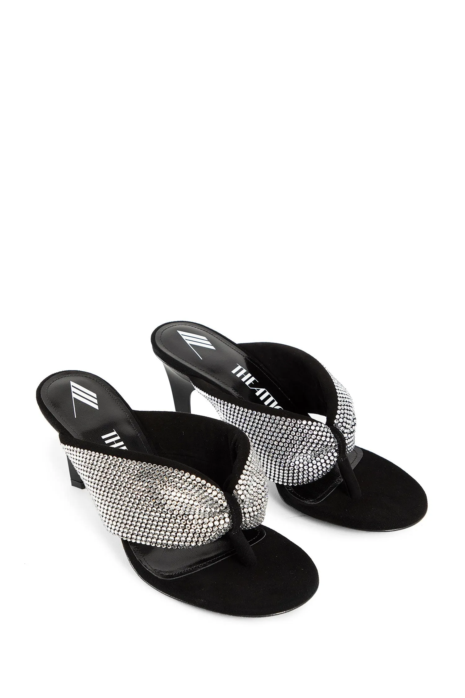 THE ATTICO WOMAN BLACK MULES