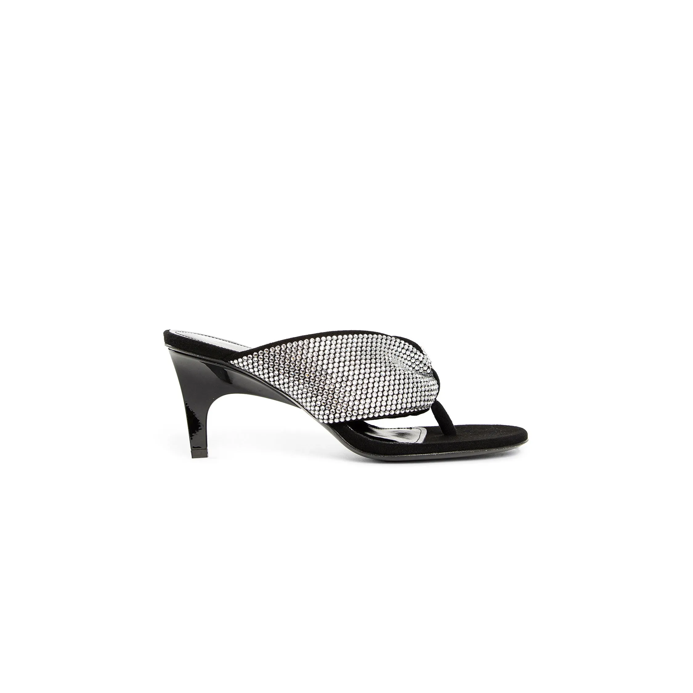 THE ATTICO WOMAN BLACK MULES