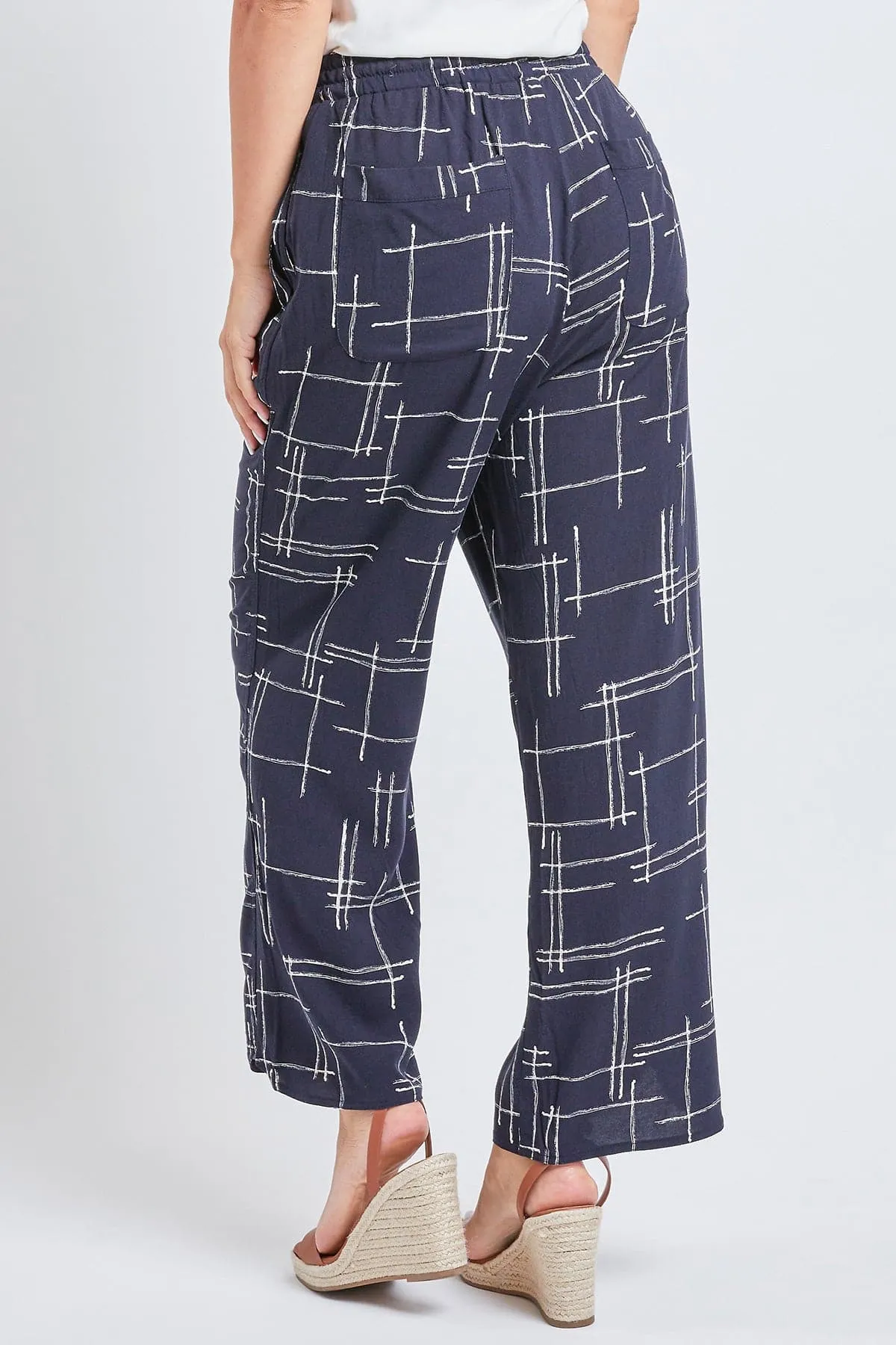 Women's Pull-On Stove Pipe Pant With Tulip Hem Detail